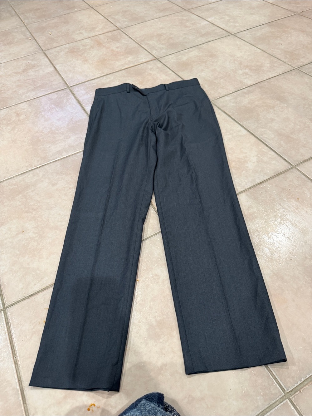 Ralph Lauren Blue gray Dress Pants - Classic Straight Fit 34 waist by 32 @@@@